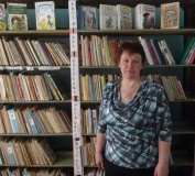 Заведующая Пречистенской детской сельской библиотекой